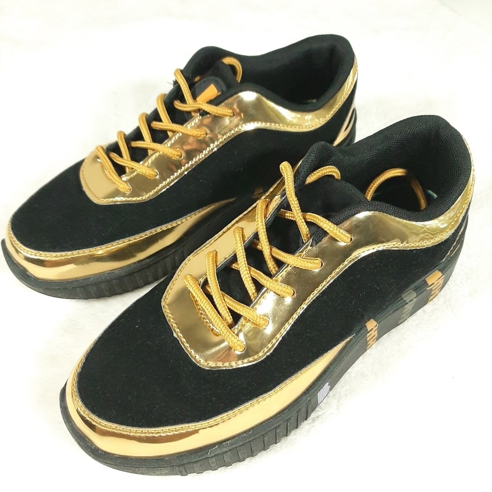 Bathu X Somizi XC-D15 Black Gold Shoe Size 5/38
